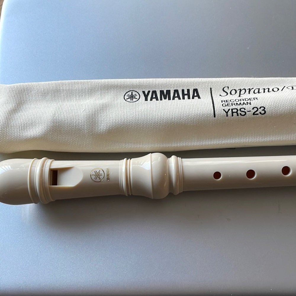 Yamaha Soprano Recorder G YRS-23